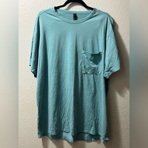 lululemon athletica Teal Short Sleeve Tee